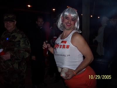 Retired Hooters Costume