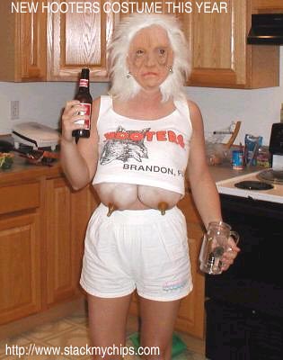 Retired Hooters Costume