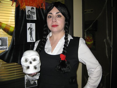 family costumes wednesday uncle fester pugsley gomez addams morticia halloween2008