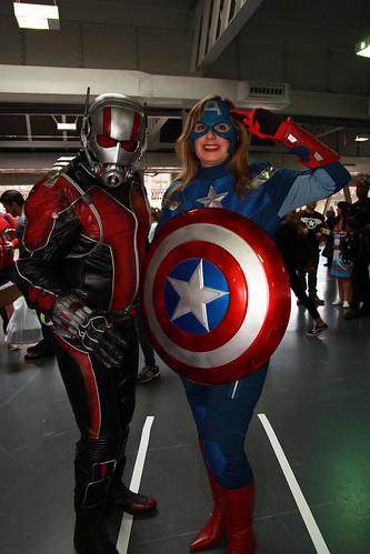 showmasterslfcc2017 photoshop cosplayers canoneos600d cosplay costume costumes comiccon showmasters antman captainamerica