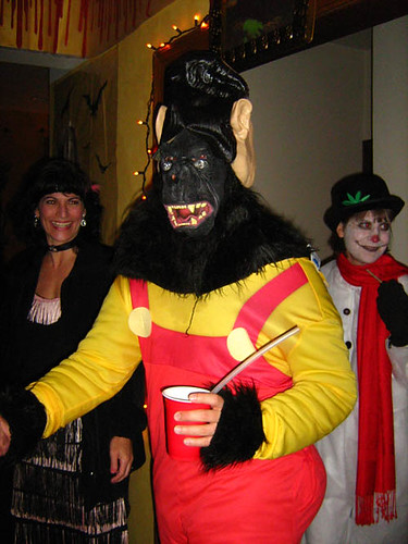 costumes friends halloween jeff gorilla parties