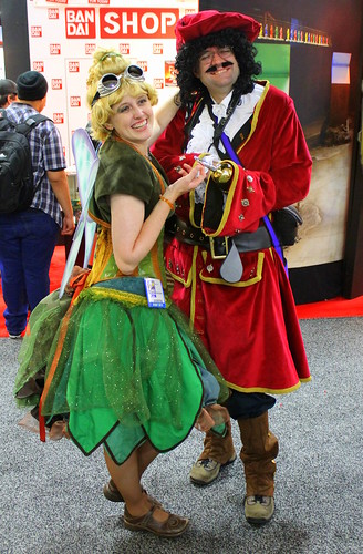 sandiego cosplay tinkerbell peterpan disney comiccon captainhook sdcc sandiegocomicconinternational disneyfairies pixiehollow comiccon2013 sandiegocomicconinternational2013