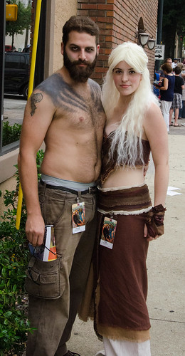 atlanta game matt georgia joseph costume dragon cosplay convention got friday 45s con dragoncon 2012 atlantageorgia thrones daenerys khaleesi pereira drogo khal targaryen dragoncon2012 refghi august312012