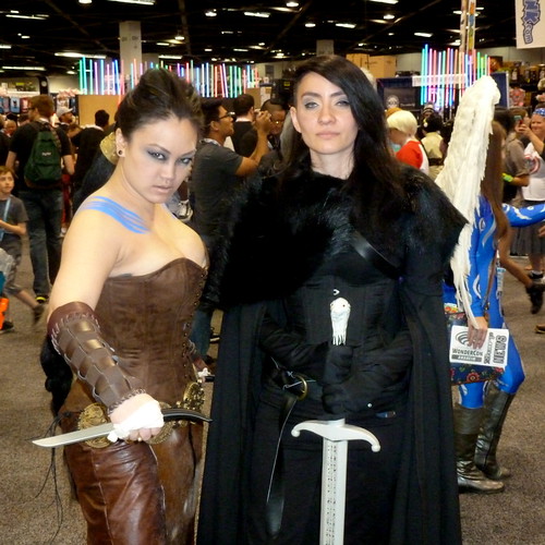 wondercon wondercon2015 wca2015 cosplay gameofthrones khaldrogo jonsnow genderswap costume