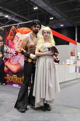 uk england london geotagged cosplay unitedkingdom cosplayers daenerys mcm gbr drogo londonexpo gameofthrones excelcentre mcmlondonexpo daenerystargaryen londoncomiccon may2014 khaldrogo mcmlondoncomiccon geo:lon=002856016 geo:lat=5150773413 mcmlondoncomicconmay2014 mcmlondonexpomay2014