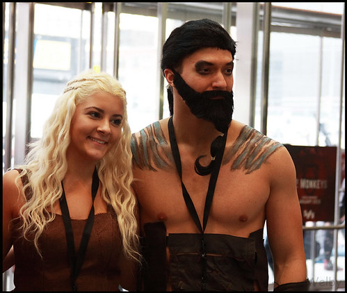 ny costume cosplay comiccon welby daenerys 2014 gameofthrones nycc khal daenerystargaryen khaldrogo nycc2014 nycomiccon2014