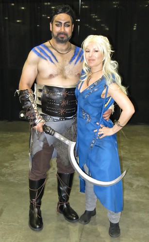 costume cosplay saturday 2014 gameofthrones comikaze daenerystargaryen khaldrogo