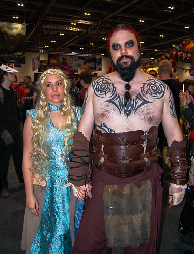 game london costume comic expo cosplay may convention comiccon con thrones daenerys mcm 2014 khaleesi drogo khal targaryen