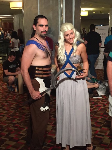 costumes atlanta cosplay hilton dragoncon cosplayers daenerys drogo 2015 gameofthrones khal daenerystargaryen