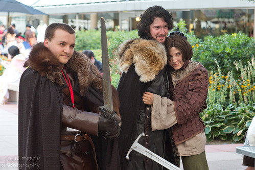 costume cosplay baltimore otakon animeconvention jonsnow gameofthrones aryastark housestark robbstark