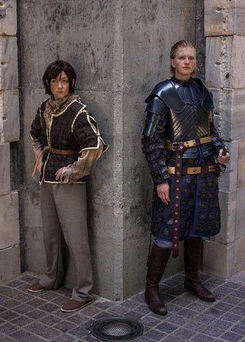 atlanta georgia costume unitedstates cosplay armor convention dragoncon brienne gameofthrones asongoficeandfire aryastark dragoncon2014