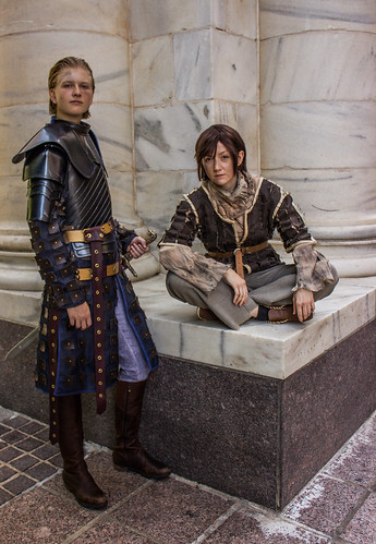 atlanta georgia costume unitedstates cosplay armor convention dragoncon brienne gameofthrones asongoficeandfire aryastark dragoncon2014