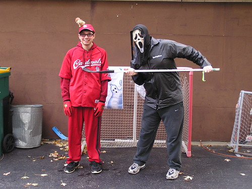 costumes monster costume cosplay killer scream ghostface stlouiscardinals screamguy fatherdeath stanthesquirrel