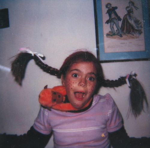 monkey costume kid pippi freckles longstocking