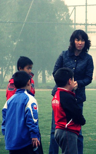 china autumn football soccer chinese beijing moms dads soccertraining beijingguoan