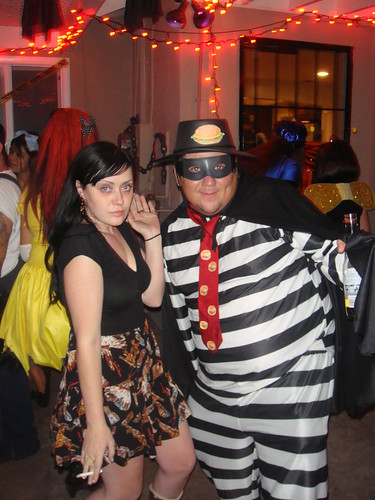 party halloween smoking hamburglar