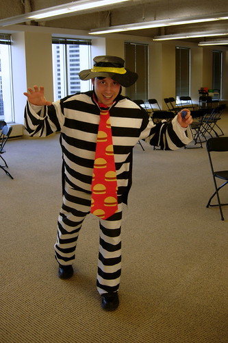 halloween costume burglar hamburglar