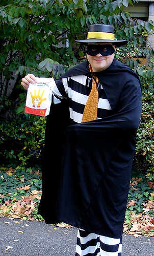 halloween me costume hamburglar