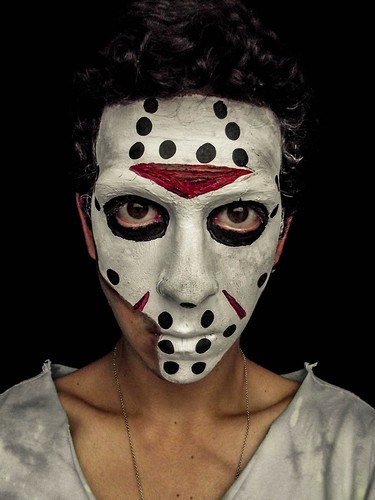 jason movie makeup bodypaint horror friday bodyart voorhees sexta13