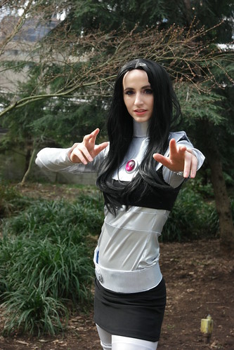 costume cosplay eccc2019 blackfire dccomics masquerade