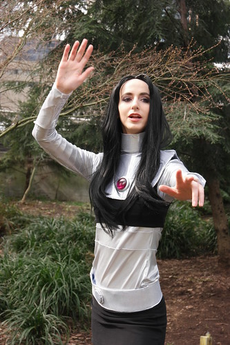 costume cosplay eccc2019 blackfire dccomics masquerade