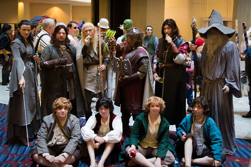 sam cosplay gandalf hobbits aragorn merry pippin arwen frodo gimli dragoncon thering legolas 2014 theonering