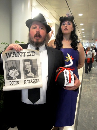 cosplay dragoncon rockybullwinkle borisbadenov natashafatale dragoncon2012