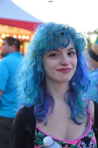 color hair okc oklahomacity artsfestival festivalofthearts artscouncilokc coloredheadsofartsfest