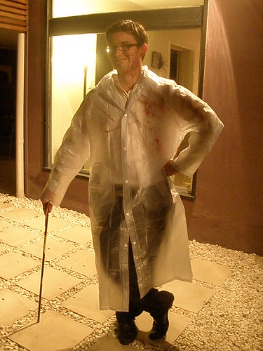 party halloween costume raincoat americanpsycho patrickbateman