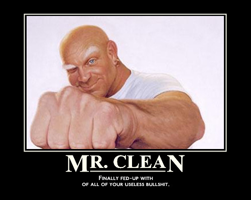 Mr Clean Costume