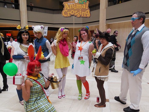 fauna cosplay hans willow stitches animalcrossing marshal bunnie animeweekendatlanta ankha awa2014