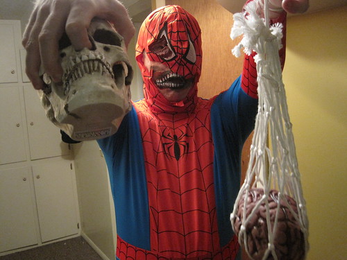 halloween zombie spiderman bryan brains