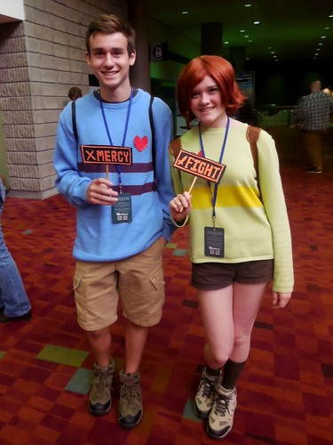 cosplay chara frisk momocon undertale momocon2016