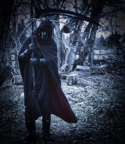 halloween death grimreaper cosplay dark scary scithe reaper