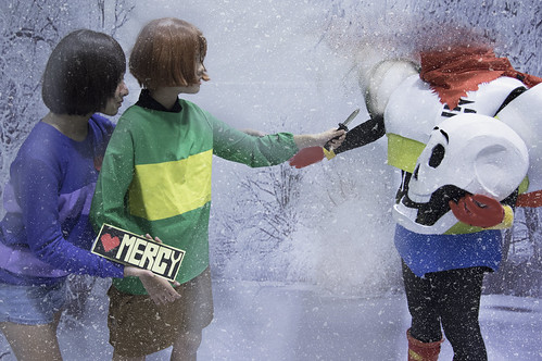 cosplay papyrus chara frisk undertale