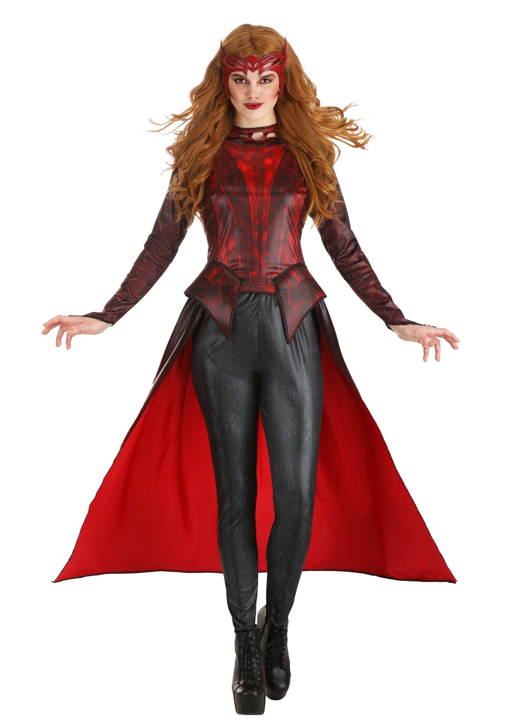 1.) Scarlet Witch Women's Hero Costume