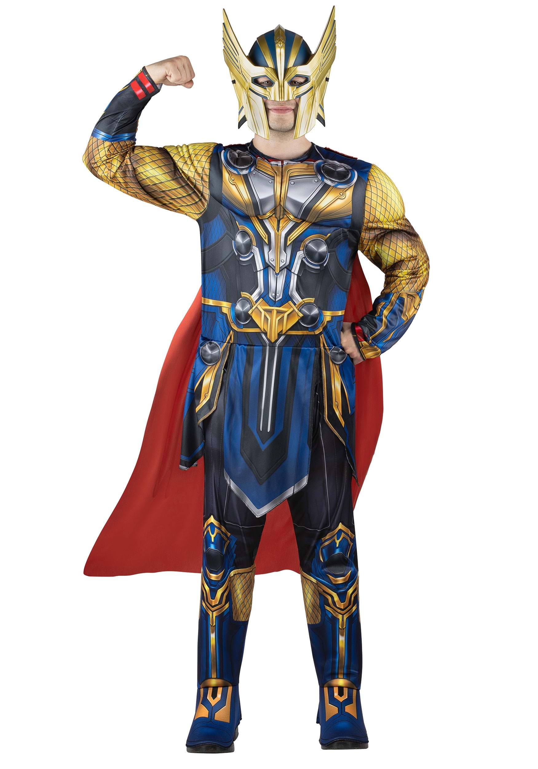 8.) Thor: Love and Thunder Adult Thor Qualux Costume | Superhero Costumes