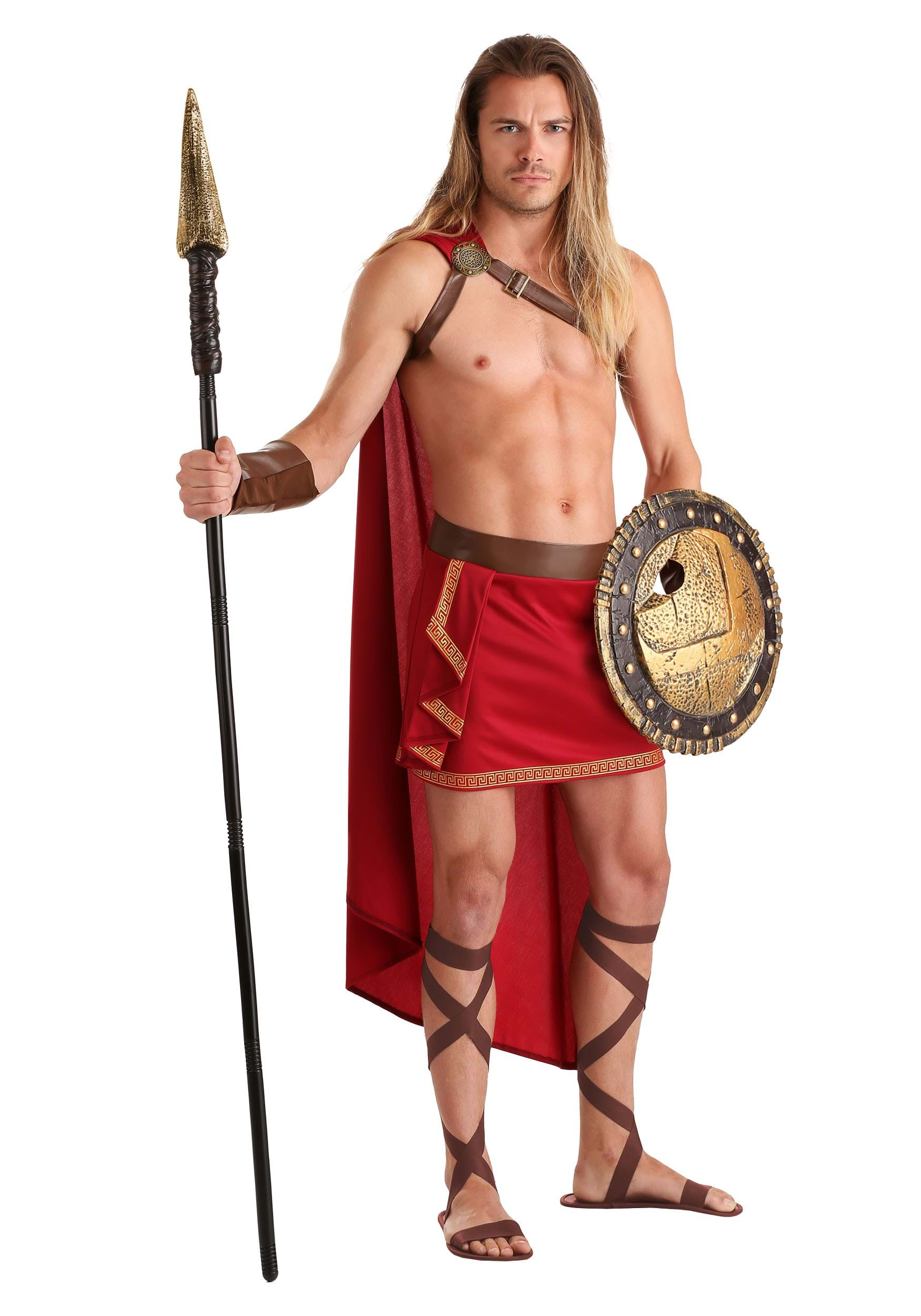 Exclusive Men's Rugged Spartan Costume