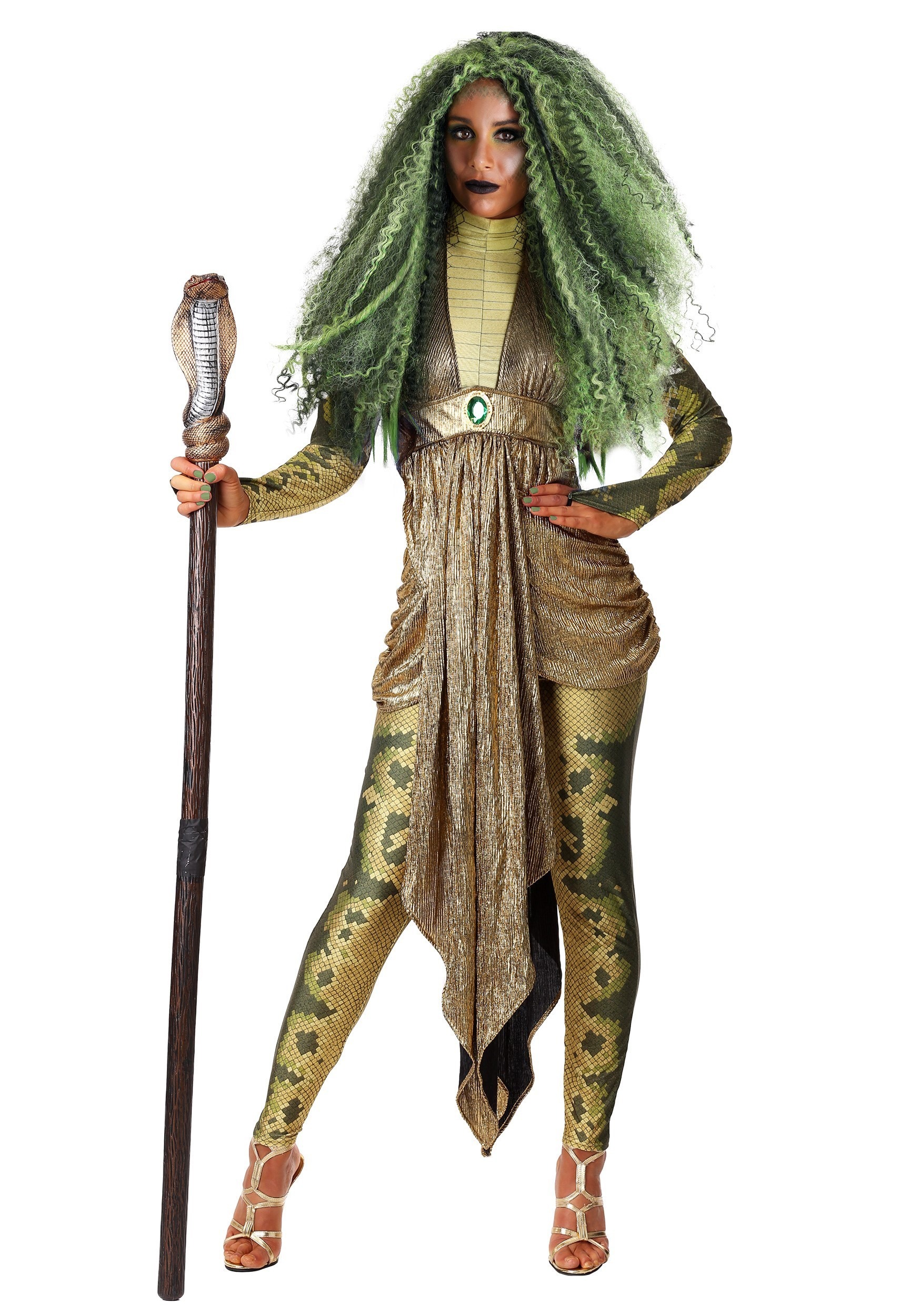 2.) Plus Size Deluxe Medusa Women's Costume