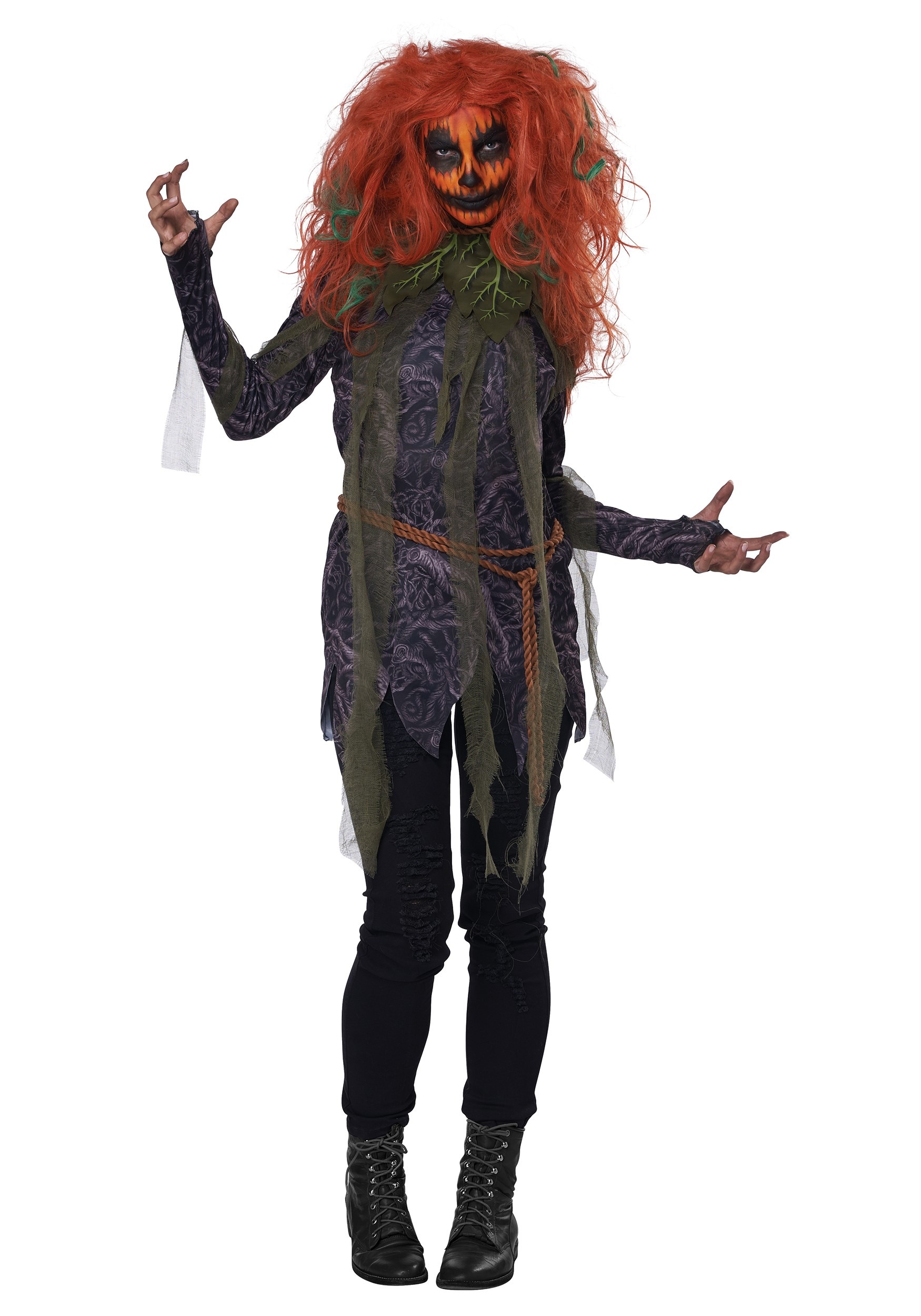 23.) Pumpkin Monster Women's Costume