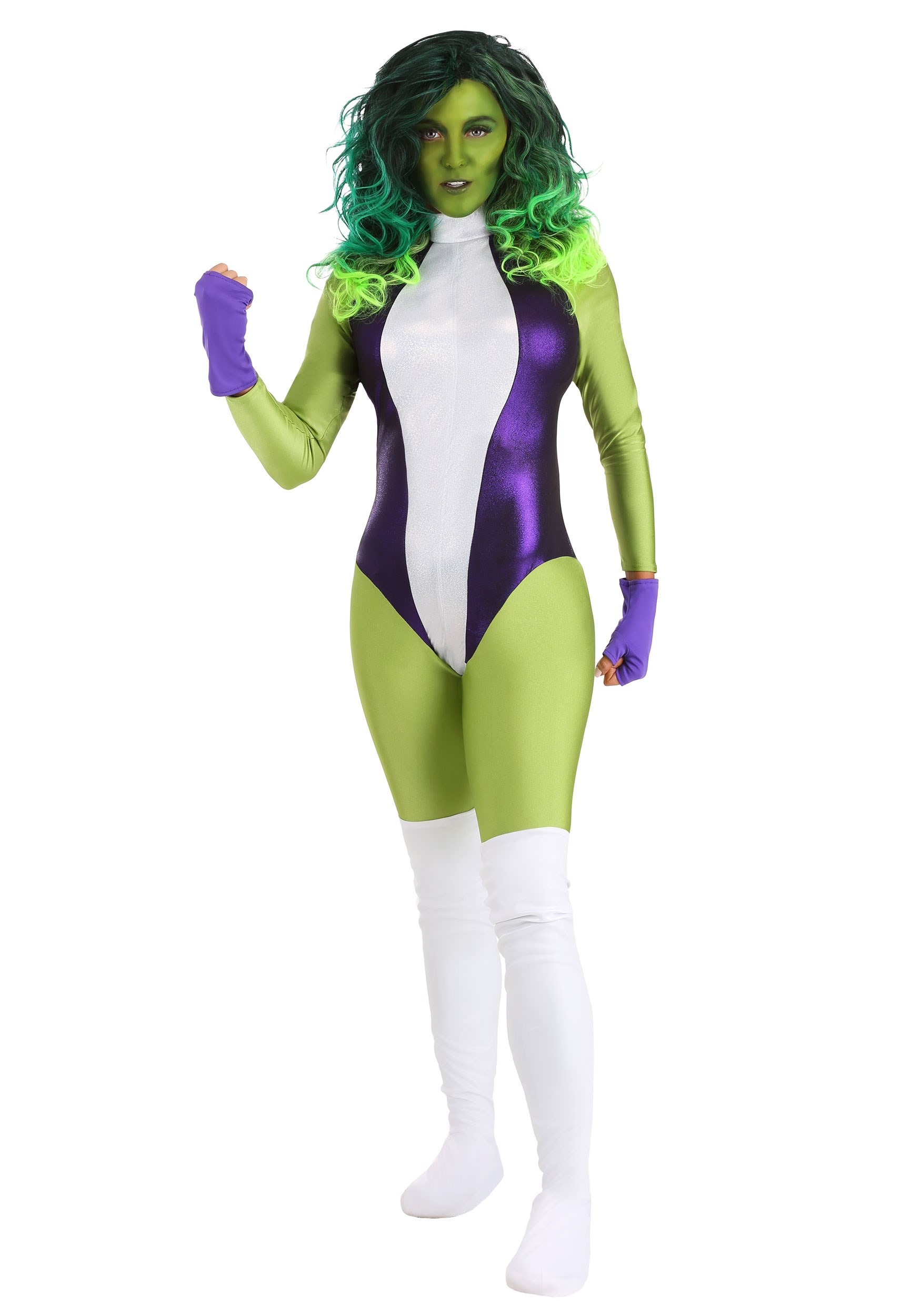 1.) She Hulk Deluxe Women's Costume