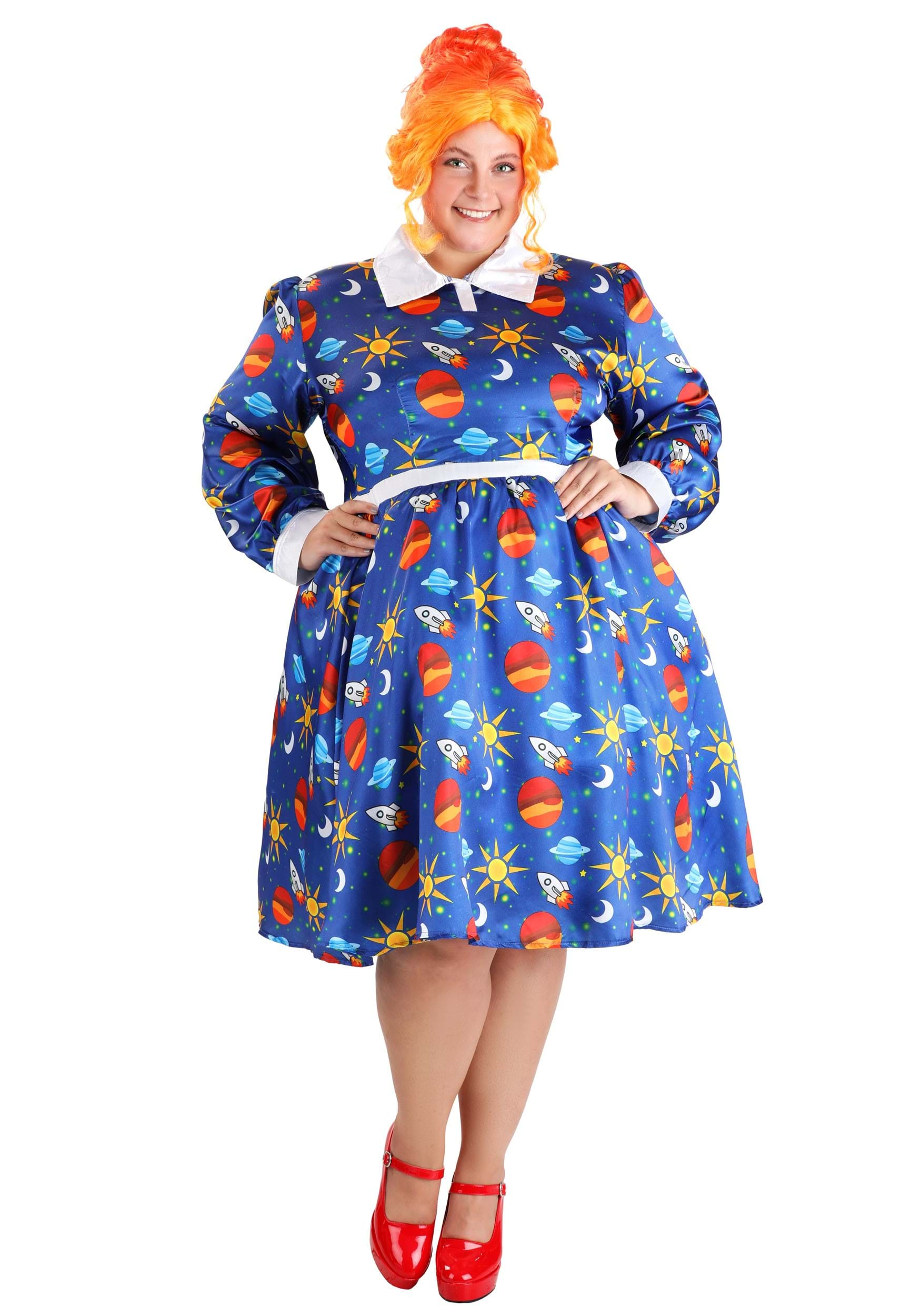 8.) The Magic School Bus Miss Frizzle Plus Size Costume