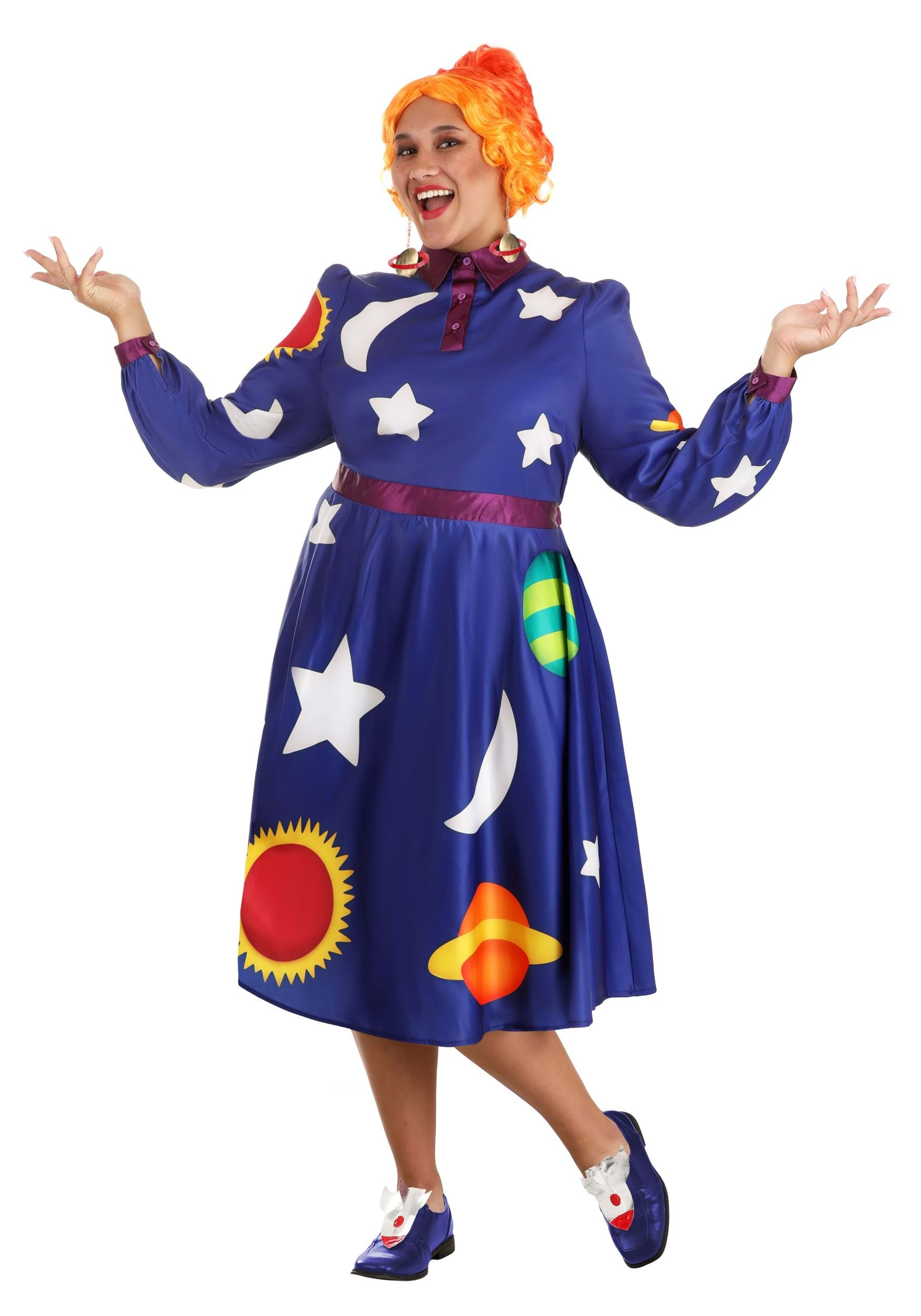 18.) Women's Plus Size Deluxe Ms. Frizzle Costume