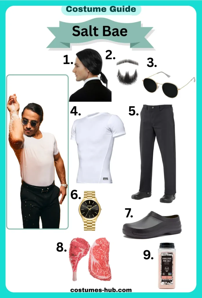 Salt Bae Costume Salt Bae Costume