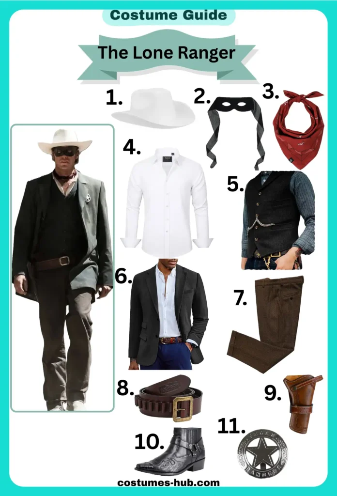 The Lone Ranger Costume The Lone Ranger Costume