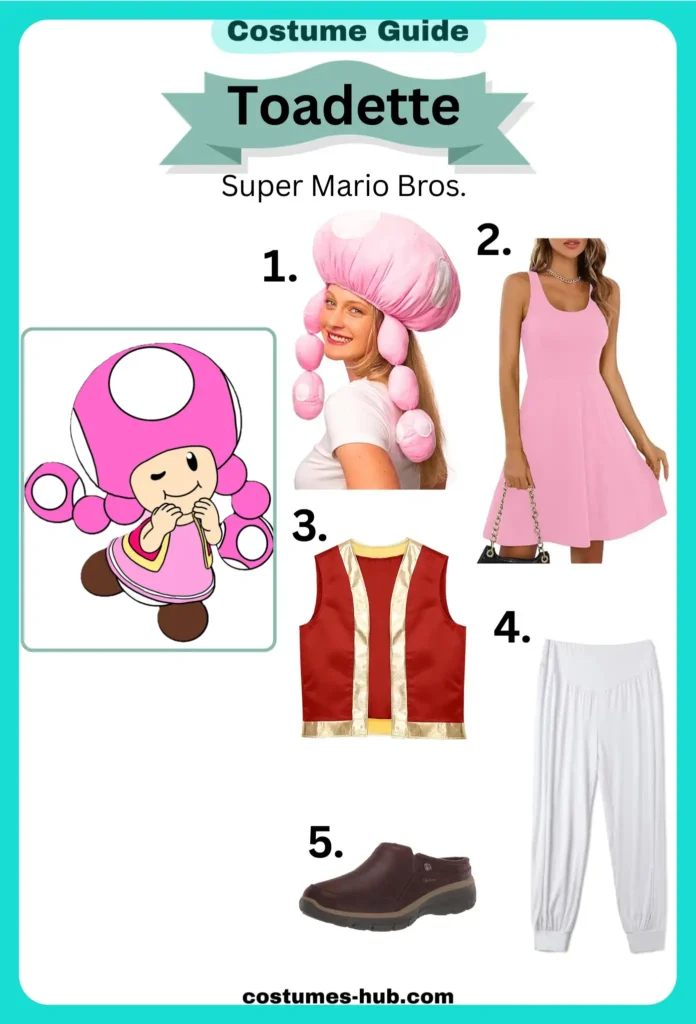 Toadette Costume Toadette Costume