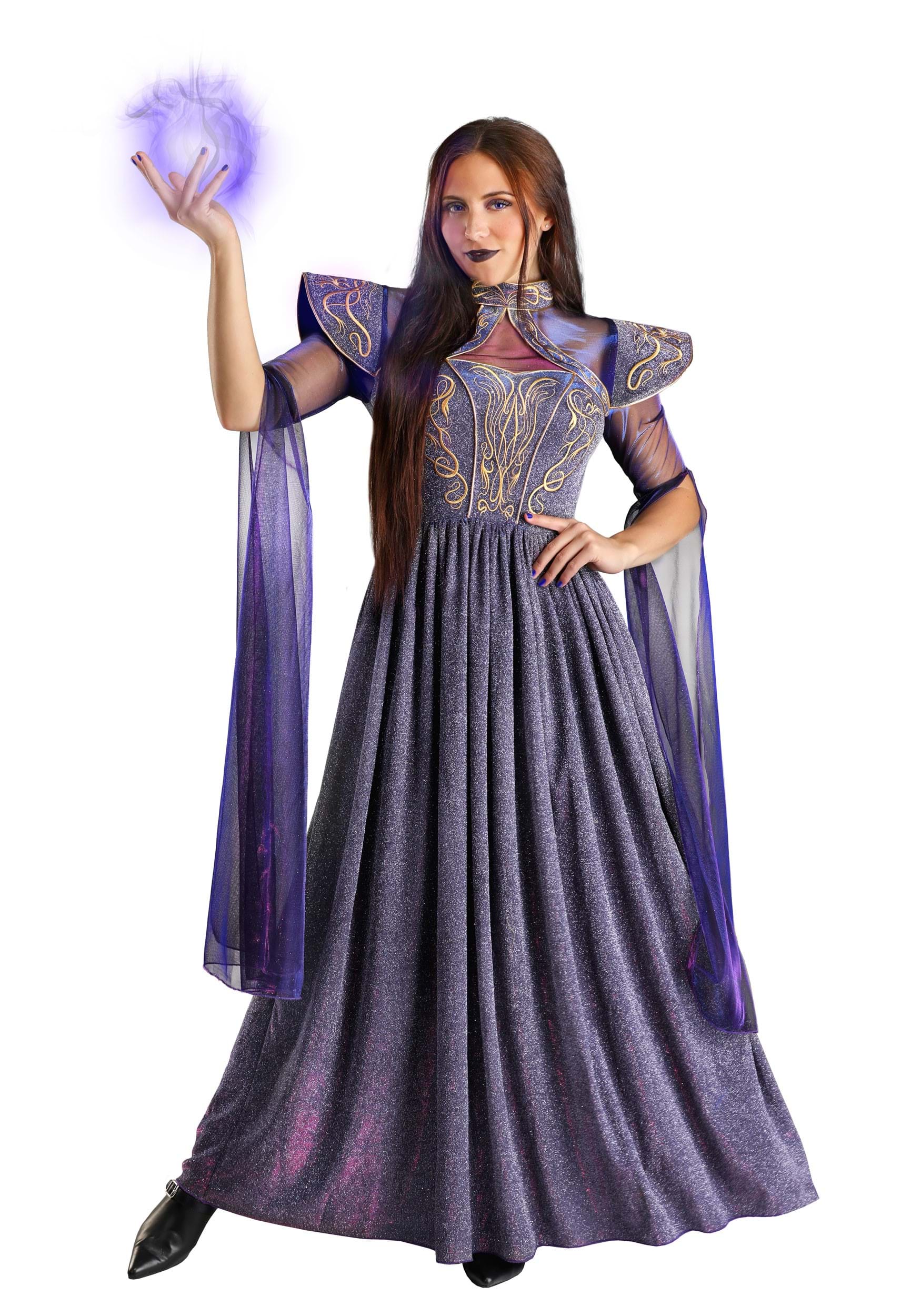 13. Violet Sorceress Costume for Women