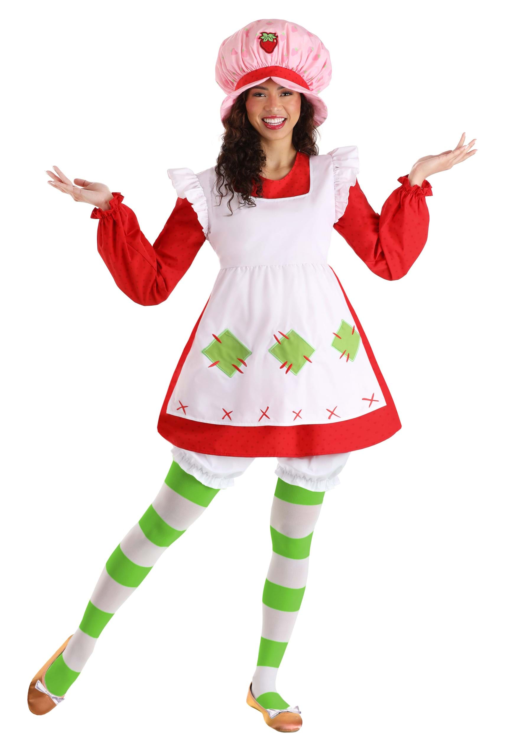 14. Adult Classic Strawberry Shortcake Costume