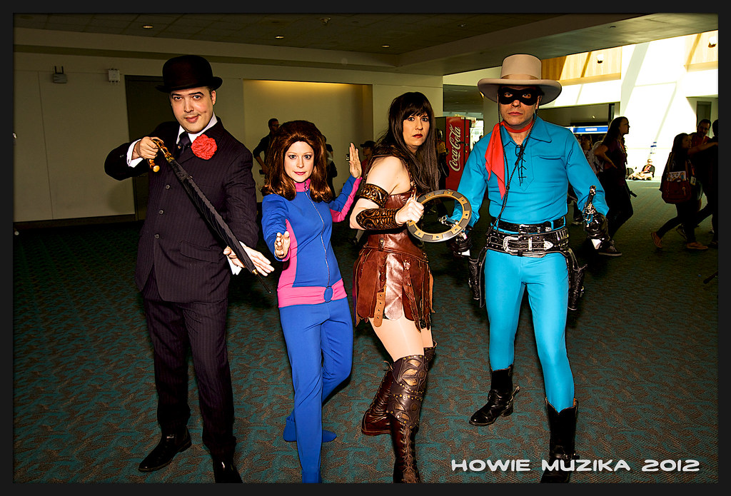The Lone Ranger Costume THE AVENGERS, ZENA, & LONE RANGER