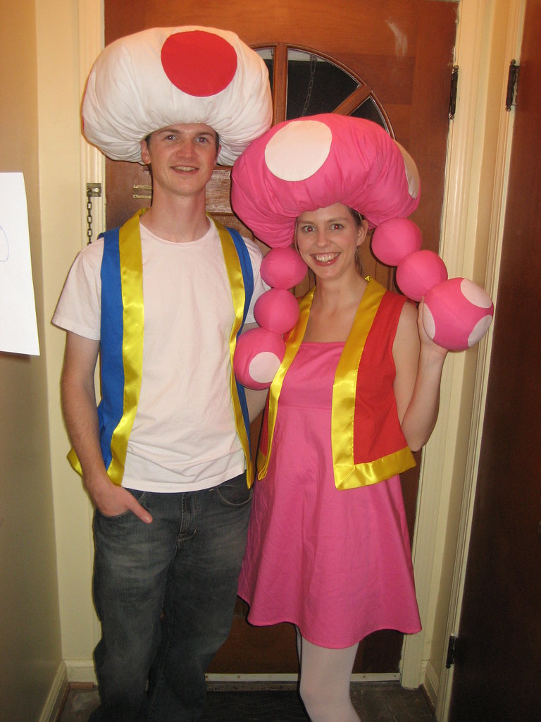 Toadette Costume Toad and Toadette